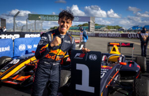 Red Bull-rookie Lindblad imponerte