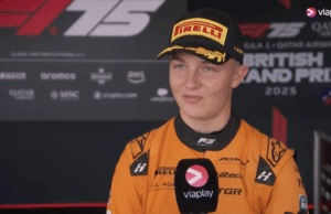 Stenshorne etter pallplassen på Silverstone