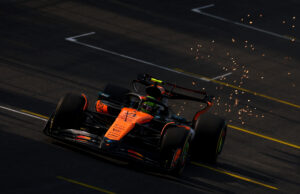 Lando Norris mestret forholdene