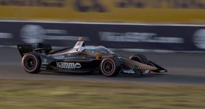 Dennis nummer 10 i debuten Foto: IndyCar