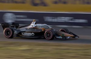 Dennis nummer 10 i debuten Foto: IndyCar